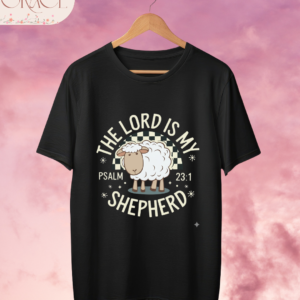 Camiseta Premium «The Lord is My Shepherd» – Salmo 23:1