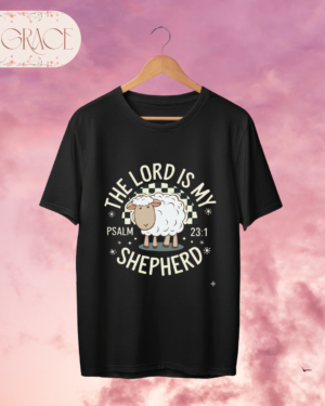 Camiseta Premium «The Lord is My Shepherd» – Salmo 23:1