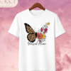 Camiseta Premium "Blessed Mama" - Mariposa y Flores (Día de la Madre)