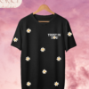 Camiseta Premium «TRUST IN GOD» – Diseño Frontal y Trasero con Margaritas