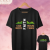 "Faith Can Move Mountains" (Matthew 17:20) Tee – Deep Black Edition Collection
