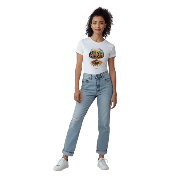 "Amor Eterno" Premium Tee – Roots of Faith Collection
