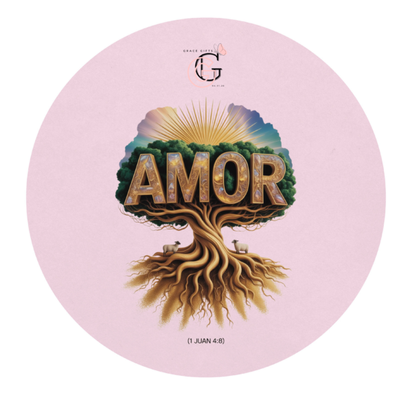 "Amor Eterno" Premium Tee – Roots of Faith Collection