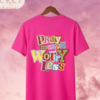 "Jesus Loves You / Pray More" Tee – Pastel Color Double Print Collection