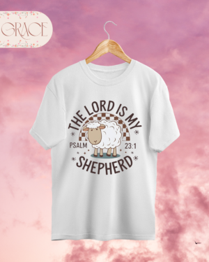 Camiseta Premium «The Lord is My Shepherd» – Salmo 23:1