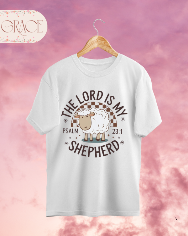 Camiseta Premium «The Lord is My Shepherd» – Salmo 23:1