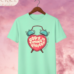 Camiseta Premium «God's Timing is Perfect» – Isaías 60:22