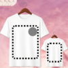 "DUO" Premium Tee – Full Customization – Front & Back Design Collection