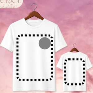 +10 PCS "DUO" Premium Tee – Full Customization – Front & Back Design Collection