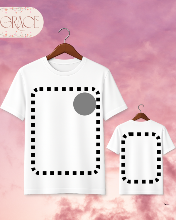"DUO" Premium Tee – Full Customization – Front & Back Design Collection