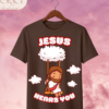 Camiseta Infantil "Jesus Hears You" Chibi – Colección Kids (Unisex)