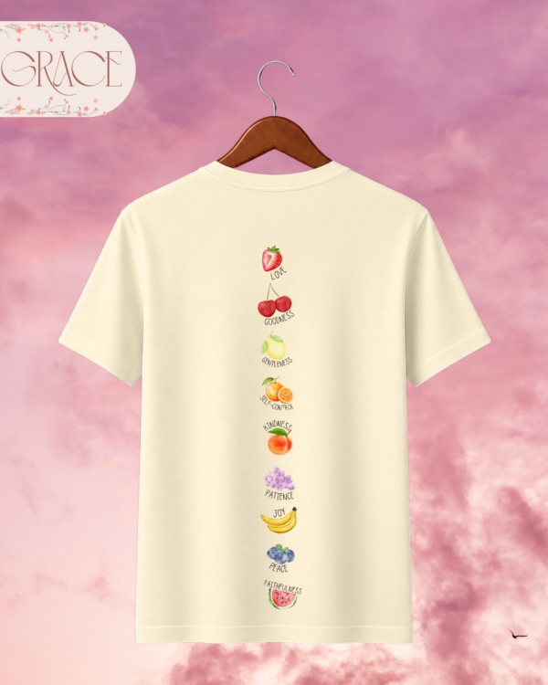 Camiseta Fruits of the Spirit – Colección Fe & Estilo Retro Premium