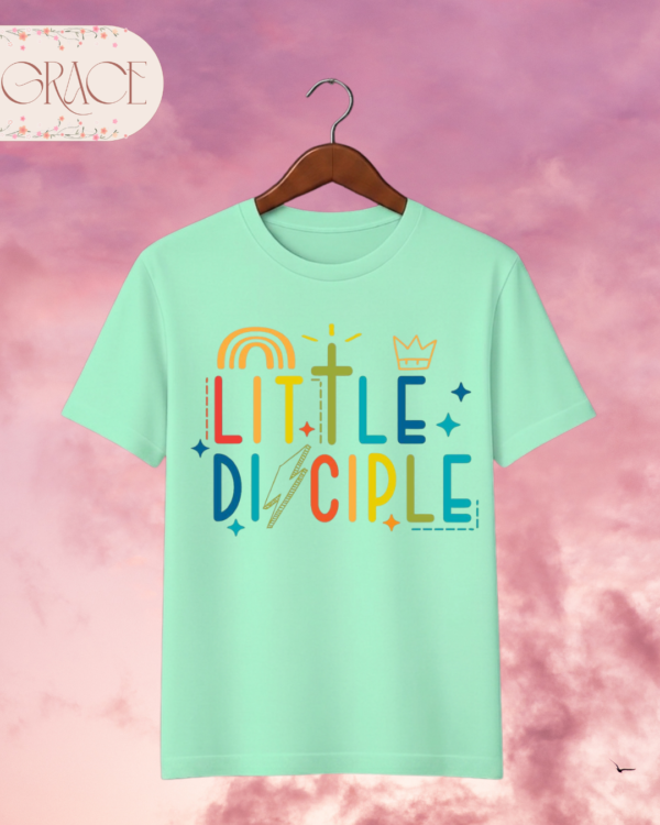 Camiseta Infantil "Little Disciple" – Colección Kids (Unisex)