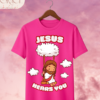 Camiseta Infantil "Jesus Hears You" Chibi – Colección Kids (Unisex)