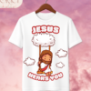 Camiseta Infantil "Jesus Hears You" Chibi – Colección Kids (Unisex)