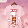 Camiseta Infantil "Jesus Hears You" Chibi – Colección Kids (Unisex)