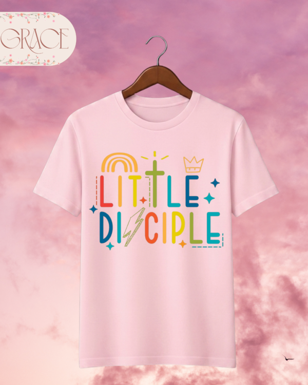 Camiseta Infantil "Little Disciple" – Colección Kids (Unisex)