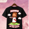 Camiseta Infantil "Jesus Speaks to You in the Bible" Chibi – Colección Kids (Unisex)