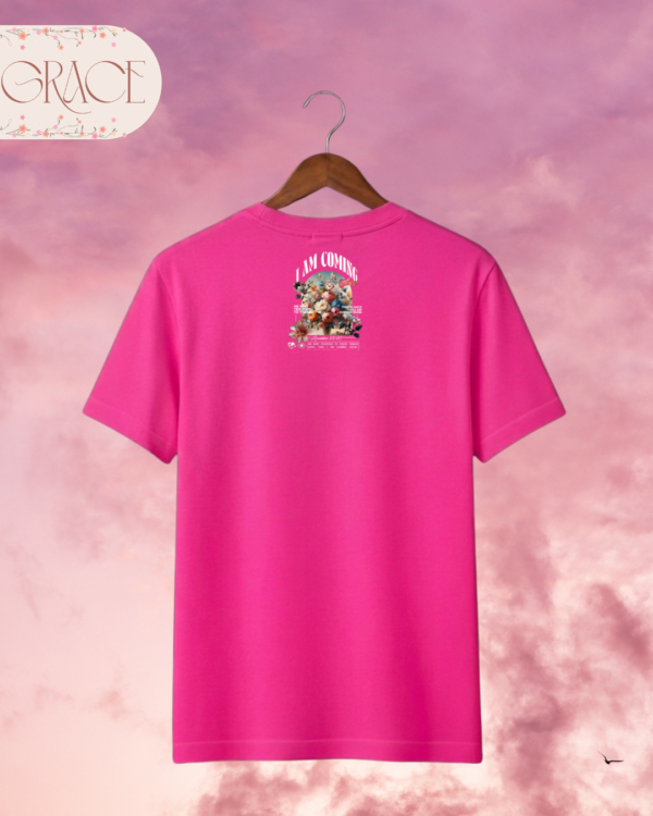 Camiseta de Mujer "I Am Coming Soon" Apocalipsis 22:20 – Colección Damas