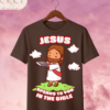 Camiseta Infantil "Jesus Speaks to You in the Bible" Chibi – Colección Kids (Unisex)