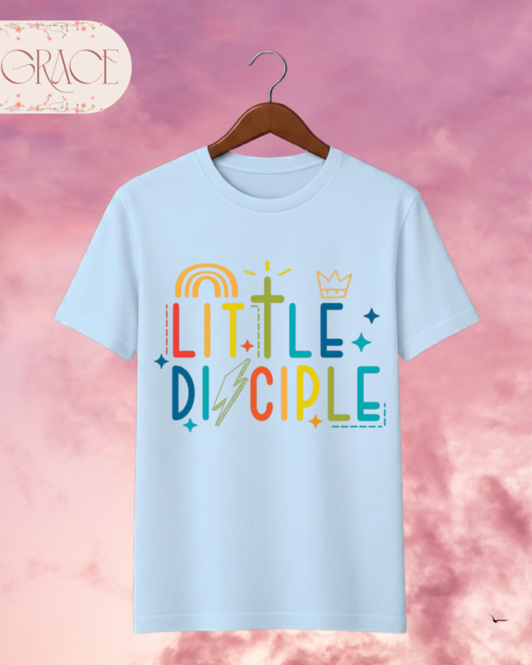 Camiseta Infantil "Little Disciple" – Colección Kids (Unisex)