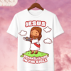 Camiseta Infantil "Jesus Speaks to You in the Bible" Chibi – Colección Kids (Unisex)