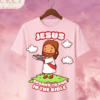 Camiseta Infantil "Jesus Speaks to You in the Bible" Chibi – Colección Kids (Unisex)