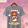 Camiseta Infantil "Jesus Is My Song" Chibi – Colección Kids (Unisex)