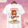 Camiseta Infantil "Jesus Is My Song" Chibi – Colección Kids (Unisex)