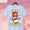 Camiseta Infantil "Jesus Is Waiting for You" Chibi – Colección Kids (Unisex)
