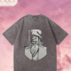 Franela Acid Washed Cristiana - Colección Do Not Fear Doble Cara (Premium)