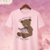 Camiseta Infantil "Spend Quality Time with Jesus" Teddy Bear – Colección Kids (Niñas)