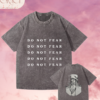 Franela Acid Washed Cristiana - Colección Do Not Fear Doble Cara (Premium)