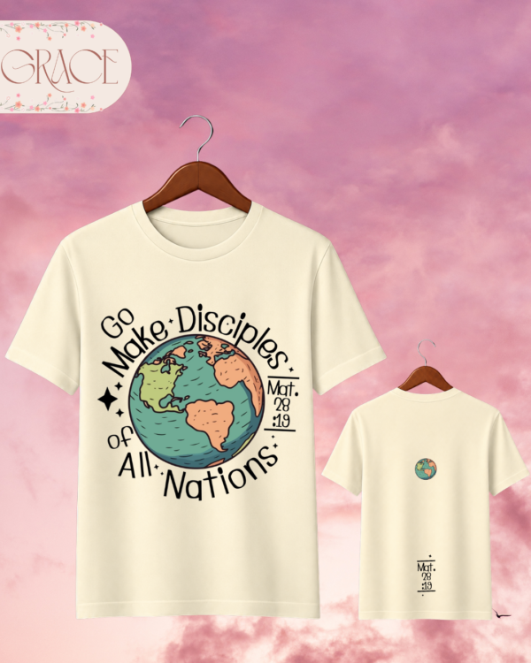 Camiseta "Go Make Disciples" – Great Commission Missionary Tee