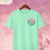 Camiseta Premium «Life with God is an Adventure» -- Edición Mint Green (Doble Estampado)