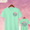 Camiseta Premium «Life with God is an Adventure» -- Edición Mint Green (Doble Estampado)