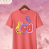 Camiseta Infantil "Joy & Butterfly" Psalm 16:11 – Colección Kids (Niñas)