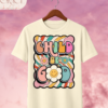 42 Camiseta Infantil "Child of God Retro Groovy" – Colección Kids (Niñas)