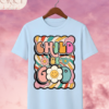 43 Camiseta Infantil "Child of God Retro Groovy" – Colección Kids (Niñas)