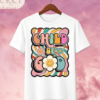 45 Camiseta Infantil "Child of God Retro Groovy" – Colección Kids (Niñas)