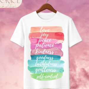 Camiseta Premium «Fruits of the Spirit (Watercolor)» -- Edición Off White