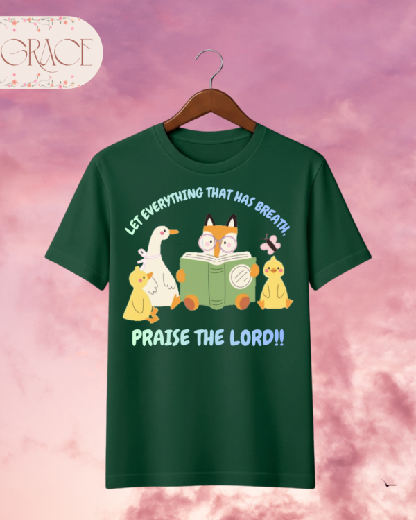 Camiseta Infantil "Let Everything That Has Breath" – Colección Kids (Unisex)