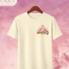 Camiseta Premium «One Way (Retro Rainbow)» -- Edición Coral (Doble Estampado)