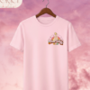 Camiseta Premium «One Way (Retro Rainbow)» -- Edición Coral (Doble Estampado)