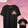 Camiseta Premium «One Way (Retro Rainbow)» -- Edición Coral (Doble Estampado)