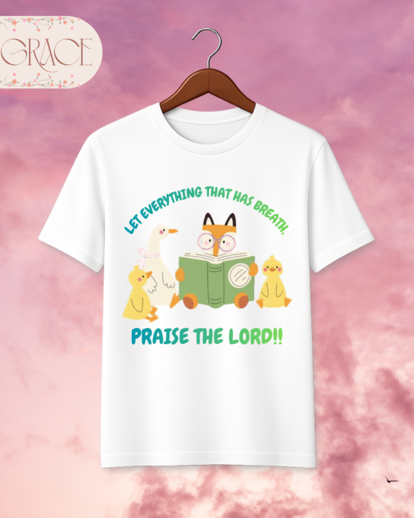 Camiseta Infantil "Let Everything That Has Breath" – Colección Kids (Unisex)
