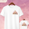 Camiseta Premium «One Way (Retro Rainbow)» -- Edición Coral (Doble Estampado)