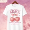 69 Camiseta de Mujer "I'm Not Perfect, But Grace Looks Cute on Me" (Doble Estampado) – Colección Damas