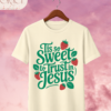 71 Camiseta Premium «'Tis so Sweet to Trust in Jesus» -- Edición Off White
