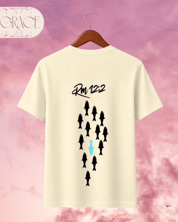 Camiseta "Rm 12:2 (Don't Conform)" – Christian Distinctive Fish Tee